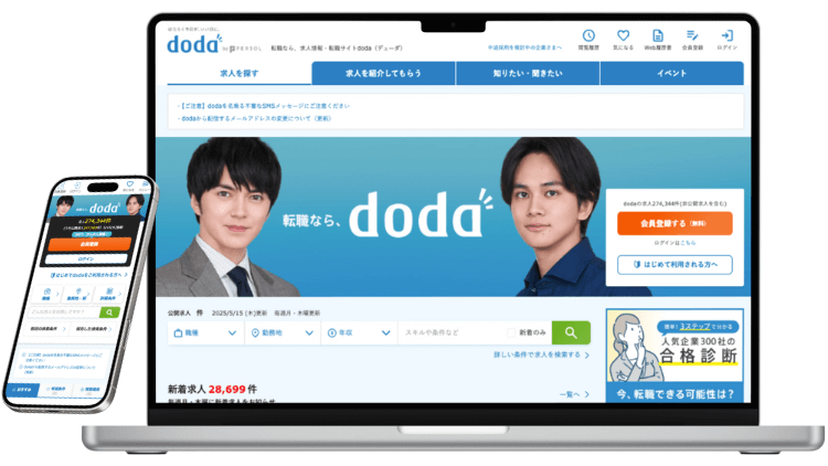 dodaのサービスイメージ