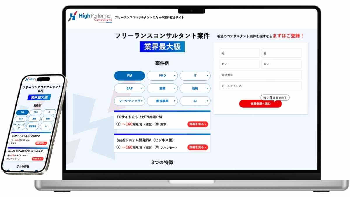 ハイパフォーマーコンサルタントのサービスイメージ