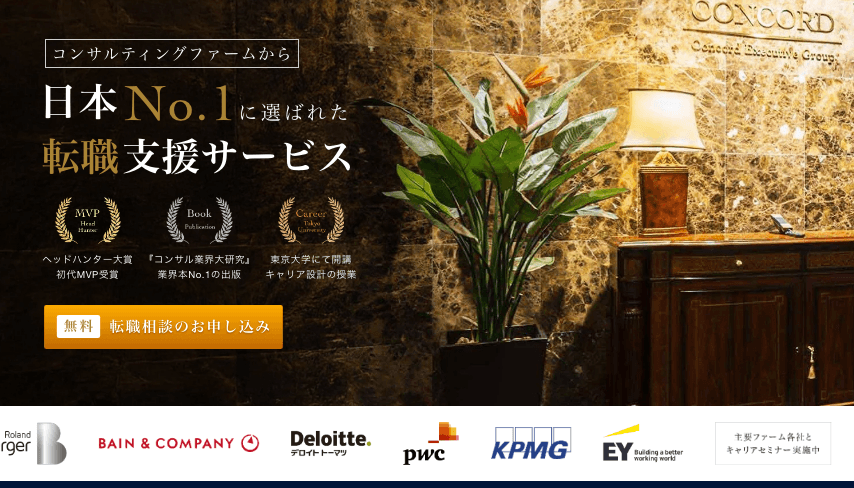 コンコードエグゼクティブグループのサービスイメージ