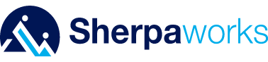 シェルパワークス株式会社のロゴ